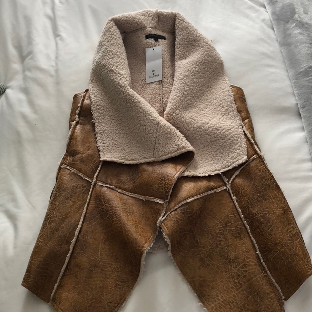 Fur Vest - New with tags!